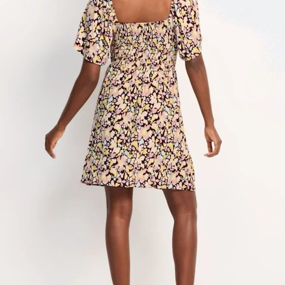 MARKET & SPRUCE CORA SMOCKED DRESS - Picture 3 of 4